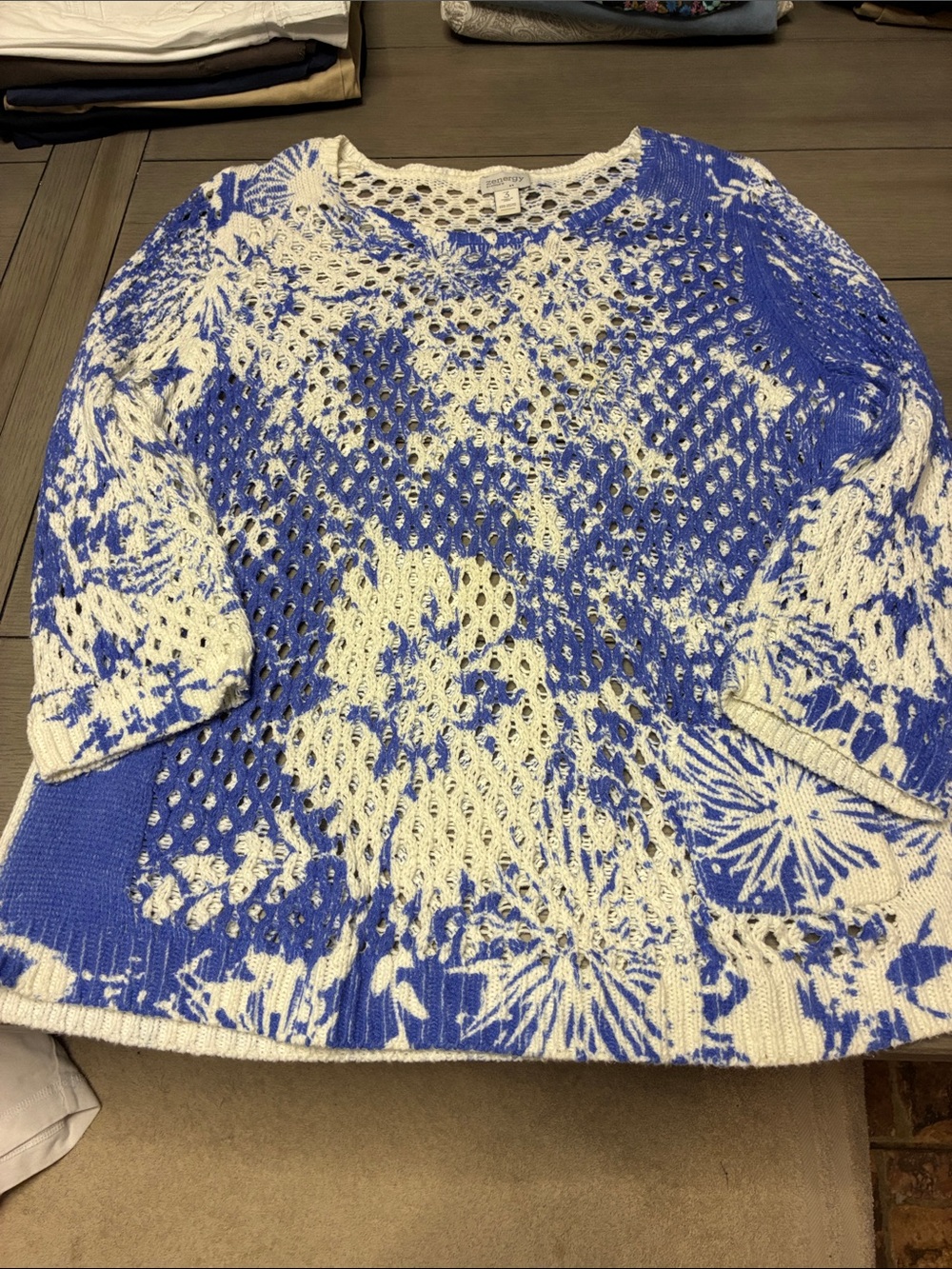 Soft crocheted top